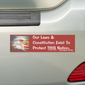 Autocollant De Voiture NOTRE constitution (En voiture)