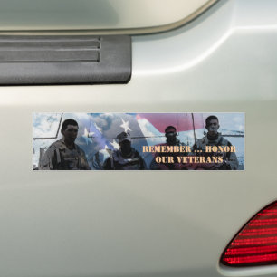 Autocollant De Voiture N'oubliez pas d'honorer notre chevalet pare-chocs 