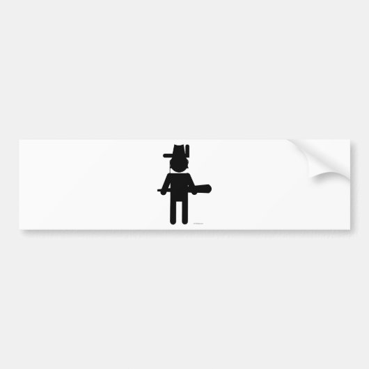 Autocollant De Voiture Nounours Roosvelt (Devant)