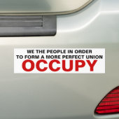 AUTOCOLLANT DE VOITURE NOUS, LE PEUPLE... (En voiture)