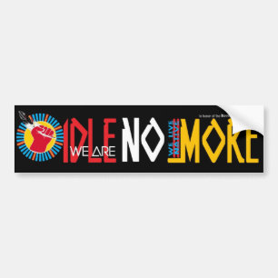 Autocollant De Voiture Nous vivons Native=WE SOMMES OISIFS PAS PLUS