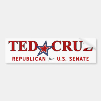 Autocollant De Voiture NOUVEAU - sénat de Ted Cruz le Texas USA