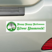 Autocollant De Voiture Nouveautés argentées de shamrock (En voiture)