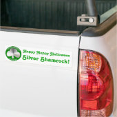 Autocollant De Voiture Nouveautés argentées de shamrock (Sur camion)