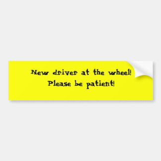 Autocollant De Voiture Nouvel adhésif pour pare-chocs de conducteur