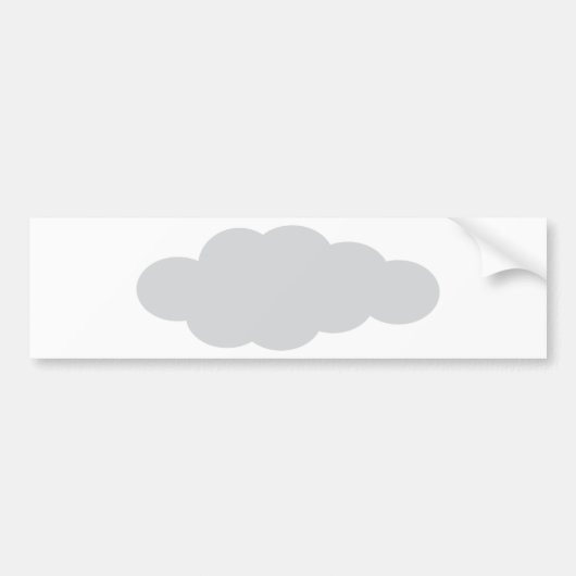 Autocollant De Voiture nuage 9 (Devant)