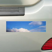 Autocollant De Voiture Nuages blancs et ciel bleu (En voiture)