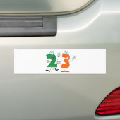 Autocollant De Voiture Numéro 23 (En voiture)