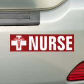Autocollant De Voiture Nurse Caduceus (En voiture)