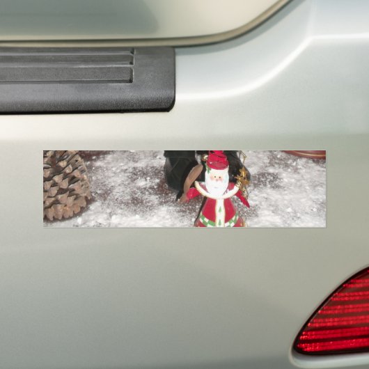 Autocollant De Voiture Nutcracker Teddy Bear Collection de Noël (En voiture)