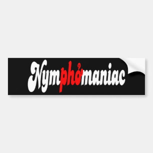 Autocollant De Voiture Nymphomane
