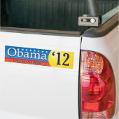 Autocollant De Voiture Obama '12 (Sur camion)