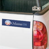 Autocollant De Voiture Obama 2008 (Sur camion)