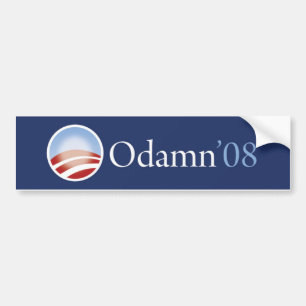 Autocollant De Voiture Obama 2008