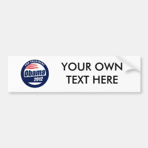 Autocollant De Voiture Obama 2012