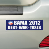 Autocollant De Voiture Obama 2012 (En voiture)