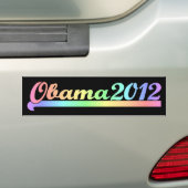 Autocollant De Voiture Obama 2012 (En voiture)