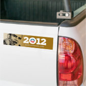 Autocollant De Voiture Obama 2012 (Sur camion)
