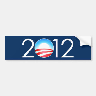 Autocollant De Voiture Obama 2012