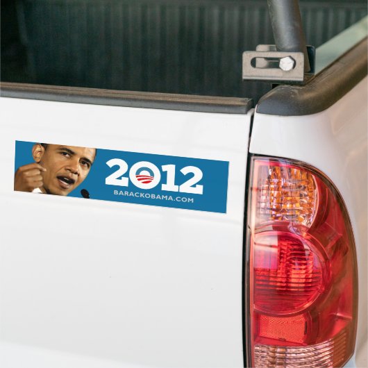 Autocollant De Voiture Obama 2012 (Sur camion)