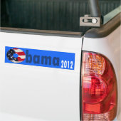 Autocollant De Voiture Obama 2012 (Sur camion)