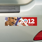 Autocollant De Voiture Obama 2012 (En voiture)