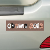 Autocollant De Voiture Obama 2012 (En voiture)