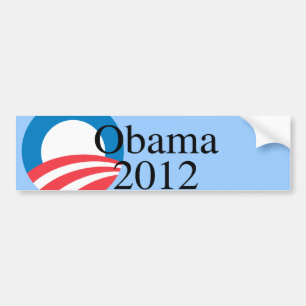 Autocollant De Voiture Obama 2012 -