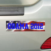 Autocollant De Voiture Obama 2012 (En voiture)