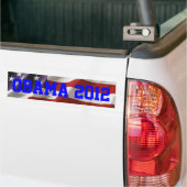 Autocollant De Voiture Obama 2012 (Sur camion)
