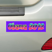 Autocollant De Voiture Obama 2012 (En voiture)