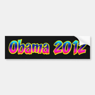 Autocollant De Voiture Obama 2012