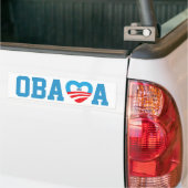 Autocollant De Voiture Obama 2012 (Sur camion)