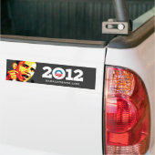 Autocollant De Voiture Obama 2012 (Sur camion)