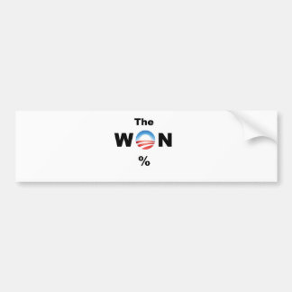 Autocollant De Voiture Obama A GAGNÉ !