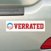 Autocollant De Voiture Obama a surestimé (En voiture)
