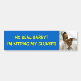 Autocollant De Voiture obama, aucune affaire Barry ! Je garde mon TAS DE
