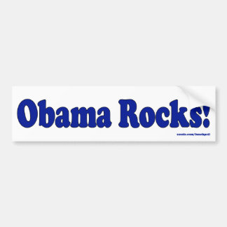 Autocollant De Voiture Obama bascule Bumpersticker