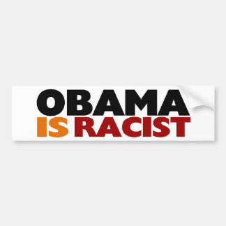 Autocollant De Voiture Obama est raciste