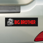 Autocollant De Voiture Obama : Frère (En voiture)