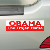 Autocollant De Voiture Obama le Trojan Horse (En voiture)