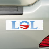 Autocollant De Voiture Obama LOL (En voiture)