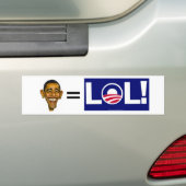 Autocollant De Voiture obama=lol (En voiture)