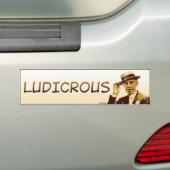 Autocollant De Voiture Obama : Ludicrus (En voiture)