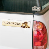 Autocollant De Voiture Obama : Ludicrus (Sur camion)