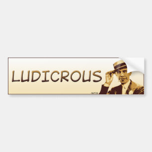 Autocollant De Voiture Obama : Ludicrus