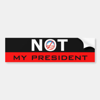 Autocollant De Voiture Obama non mon président