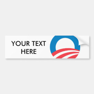 AUTOCOLLANT DE VOITURE OBAMA_O_
