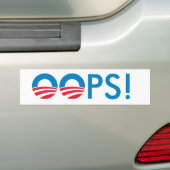 Autocollant De Voiture Obama OH LÀ LÀ ! ! (En voiture)