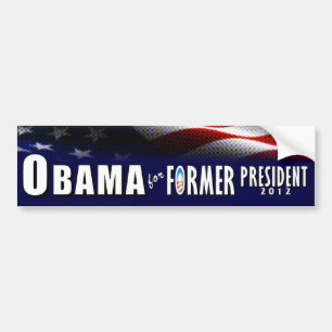 Autocollant De Voiture Obama pour l'ancien président 2012